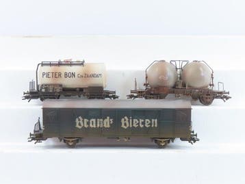 Märklin H0 - 46048 - Modeltrein goederenwagonset (1) -, Nieuw