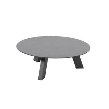 4 Seasons Cosmic loungetafel Ø78 x 25 cm - slate antraciet, Verzenden, Nieuw