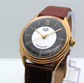 GUB Glashütte - Stossgesichert - cal. 60.1 - Zonder, Sieraden, Tassen en Uiterlijk, Nieuw