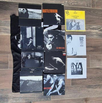 U2 - Great collection with 2 x albums + 9 x 12 Maxi singles, Nieuw in verpakking