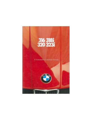 1981 BMW 3 SERIE BROCHURE NEDERLANDS, Boeken, Nieuw, BMW, Author