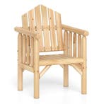 LIVSK Houten Armleuningstoel - Ergonomisch Ontwerp - Duurzaa, Tuin en Terras, Kruiwagens, Verzenden, Nieuw