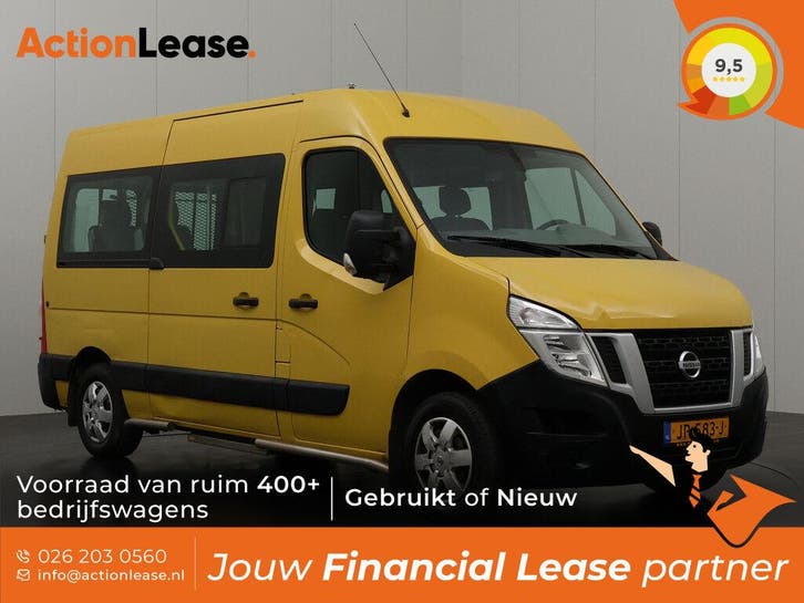 Nissan NV400 23DCi occasion, Auto's, Bestelauto's, Dealer onderhouden, Te koop, Zwart, Handgeschakeld, Financial lease, Diesel