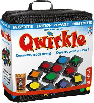 Qwirkle Reiseditie | 999 Games - Reisspellen, Hobby en Vrije tijd, Verzenden, Nieuw