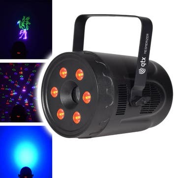 QTX Mesmerizer 3D-animatielaser Met LED-parlichten, Verzenden, Nieuw, Laser
