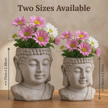 Handgemaakte Zen Boeddha Bloempot - Uniek Cadeau voor Plante, Verzenden, Nieuw