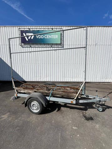 Veiling: Reclamewagen Twins 750kg 3.00x1.50m, Auto diversen, Aanhangers en Bagagewagens, Ophalen, Zo goed als nieuw