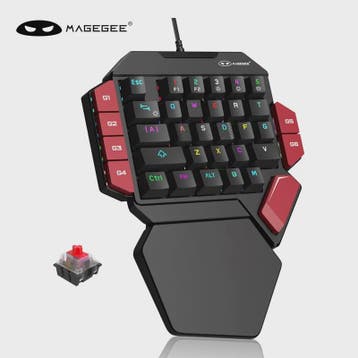 MageGee Mini Mechanisch Gaming Toetsenbord - 35 Toetsen, Eén, Computers en Software, Toetsenborden, Verzenden, Nieuw