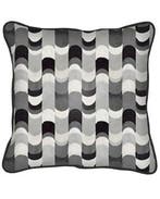 Luxe Sierkussen Castillo Zwart, Huis en Inrichting, Nieuw, Zwart, Vierkant