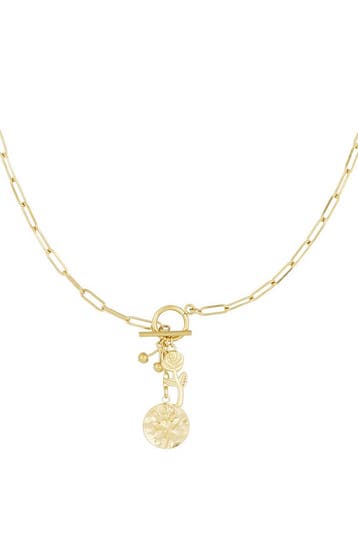 Goudlief Bedelketting sleeping rose (Hangerkettingen), Sieraden, Tassen en Uiterlijk, Kettingen, Verzenden, Nieuw, Zilver, Overige materialen