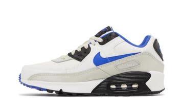 Nike Air Max 90 LTR White Racer Blue Light Bone (GS), Nieuw
