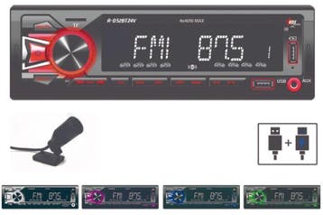 Autoradio KDX Audio R-032BT, Auto diversen, Autoradio's, Verzenden, Nieuw