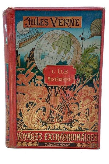 Jules Verne / Férat - LÎle mystérieuse - 1890