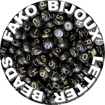 Fako Bijoux - Letterkralen - Letter Beads - Alfabet Kralen -, Verzenden, Nieuw