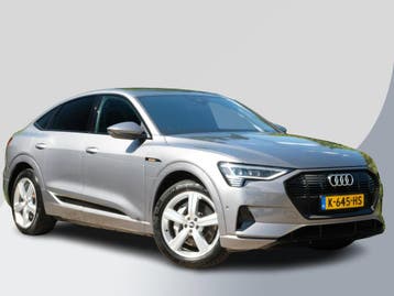 Zakelijke Lease |  Audi e-tron Sportback 55 quattro Business, Automaat, Stof, Gebruikt, Zwart