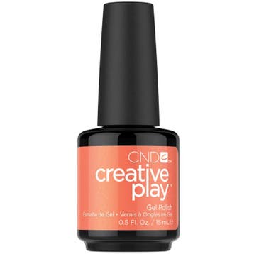 CND  Creative Play Gel Polish  #421 Orange Your Curious  15, Verzenden, Nieuw