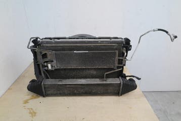 koelventilator compleet Mercedes W212 2.2 CDI, Verzenden, Gebruikt