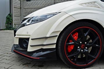 Maxton Front Racing Splitter V.1 HONDA CIVIC IX TYPE R, Verzenden