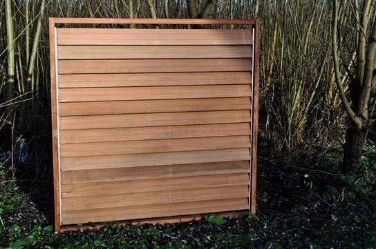 Shutter Framewerk RVS - Lengte 165 cm (2 stuks), Tuin en Terras, Schuttingen