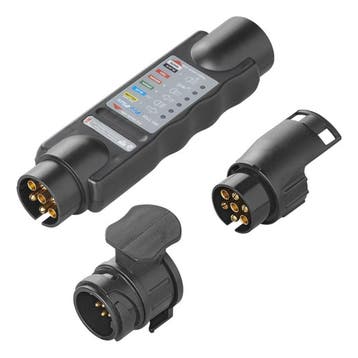 ProPlus Stekkertester - 7 en 13 polig - Test knipperlicht..., Auto diversen, Aanhangwagen-onderdelen, Ophalen of Verzenden, Nieuw
