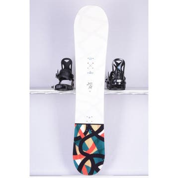 142 146 dames snowboard SALOMON LOTUS FOX, Radial sidecut, F, Verzenden, Gebruikt