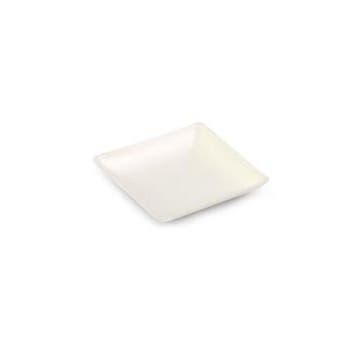 Sier Senza Suikerriet Tipje Vierkant 6,5x6,5x1cm 40st., Verzenden, Nieuw