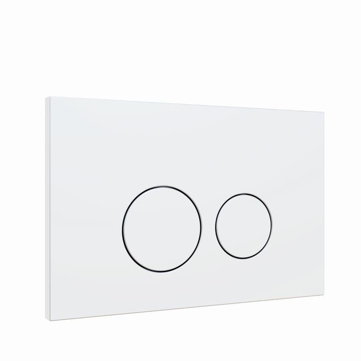 Bedieningspaneel Flat mat wit, Doe-het-zelf en Verbouw, Sanitair, Verzenden