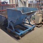 Kiepbak heftruck, Indapp, SKB 675, Blauw