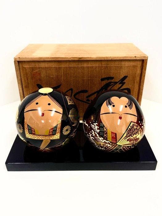 Hashimoto Lacquer Crafts - Pop Vintage Japanese Kokeshi Doll, Antiek en Kunst, Antiek | Speelgoed