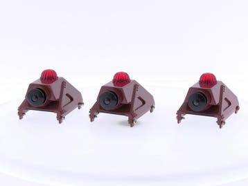 Schaal 0 Lionel 2283 set van 3 bumpers #8453 (0 (1:45)), Ophalen of Verzenden, Zo goed als nieuw, Rails, Analoog
