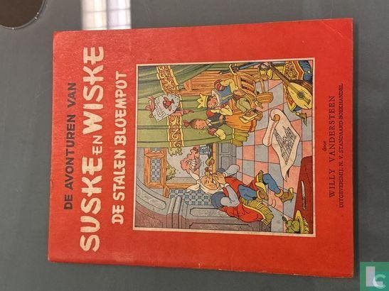 Suske en Wiske - De stalen bloempot   - 1955, Boeken, Stripboeken, Gelezen, Eén stripboek, Verzenden
