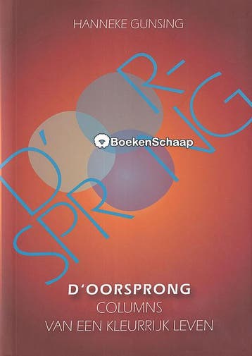 DOorsprong Hanneke Gunsing, Verzenden, Gelezen