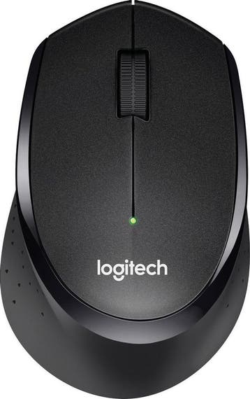 Logitech M330 Silent Plus - Black, Verzenden, Nieuw