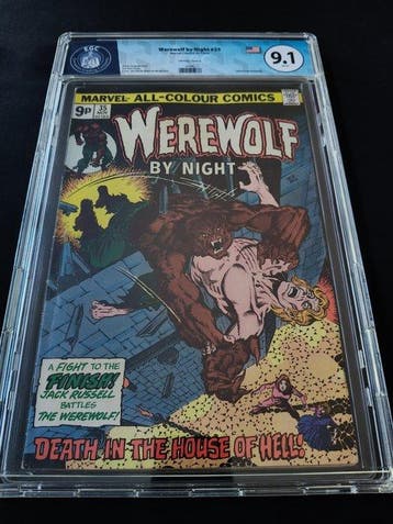 Werewolf By Night #35 - EGC 9.1 - 1 Graded comic - Eerste, Boeken, Nieuw