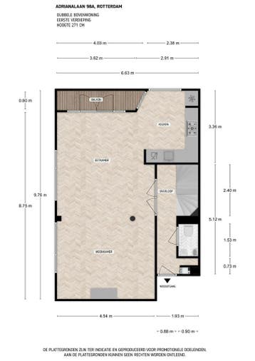 Te huur: Appartement Adrianalaan in Rotterdam, Appartement, Rotterdam, Zuid-Holland
