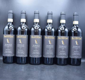2013 Cascina Bongiovanni - Barolo Riserva - 6 Flessen (0.75, Nieuw