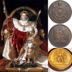 Frankrijk. Medal on the Great Seal of Napoléon I. By N. G.