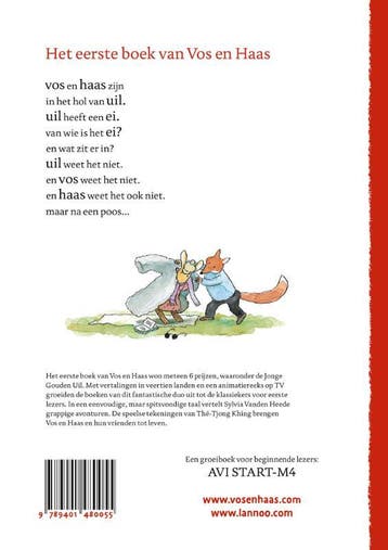 Vos en Haas / Vos en Haas 9789401480055 Sylvia Vanden Heede, Boeken, Verzenden, Gelezen, Sylvia Vanden Heede