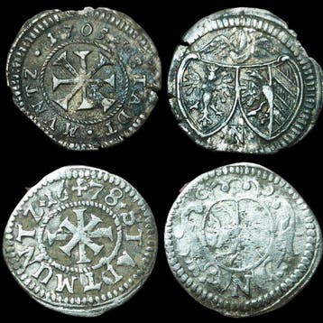 Europa, Duitsland. Free City of Nuremberg – Silver 1 Kreuzer