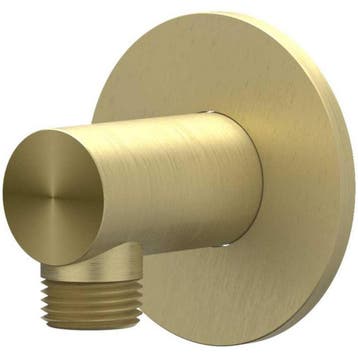 IVY Wanduitlaat 1/2 inch - RVS 316 Geborsteld Mat Goud, Ophalen of Verzenden, Nieuw