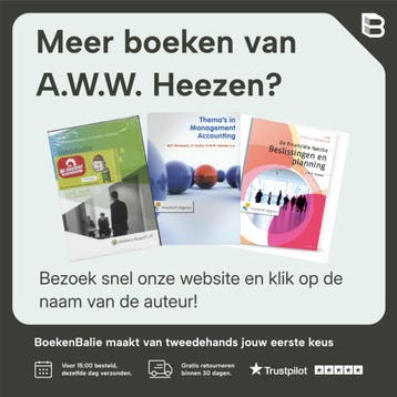 Inleiding bedrijfseconomie - A.W.W. Heezen 9789001376239, Verzenden, Gelezen, A.W.W. Heezen