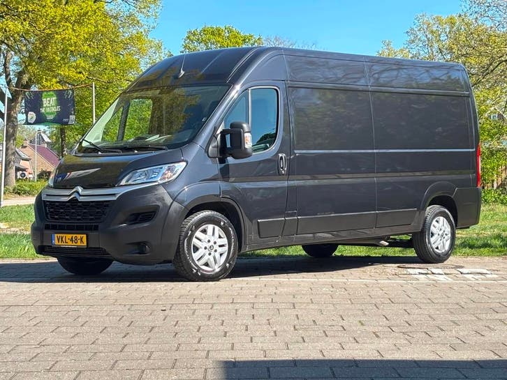 Citroën Jumper L3H2 | Financial Lease voor 210 p/mnd, Auto's, Citroën, Lease, Zwart, Handgeschakeld, Overige carrosserieën, Zwart