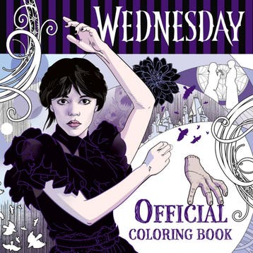 WEDNESDAY OFFICIAL COLORING BOOK - Random House, Verzenden, Zo goed als nieuw, Random House