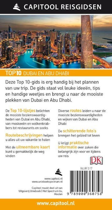 Dubai en Abu Dhabi / Capitool Reisgidsen Top 10 Capitool, Verzenden, Zo goed als nieuw, Capitool