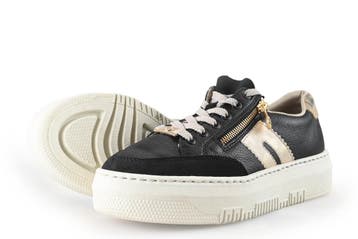 Rieker Sneakers in maat 39 Zwart, Verzenden, Zwart, Sneakers of Gympen, Gedragen
