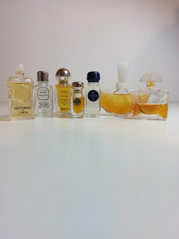 Collectie merkartikelen - Givenchy, Valentino, Caron,