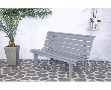 Tuinbank Bella 150 cm - Grijs, Ophalen of Verzenden, Nieuw