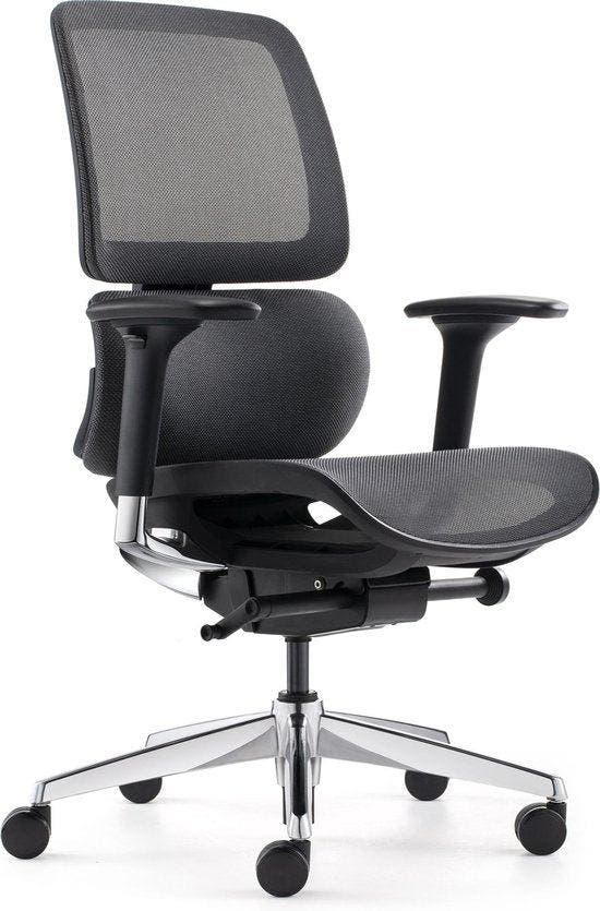 2dekans | BENS 839DCR-Synchro-3 - Luxe Ergonomische, Huis en Inrichting, Bureaus, Zo goed als nieuw, Ophalen of Verzenden