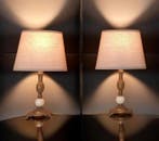 Lamp (2) - Louis XV-stijl - Brons, Messing