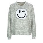 Frogbox • beige trui met smiley • S, Kleding | Dames, Verzenden, Beige, Nieuw, Maat 36 (S)